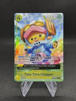 Tony Tony Chopper ST29-007 Parallel Starter Deck Promo One Piece Card English - Image 1