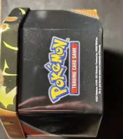 Pokemon Trading Card Tin-- JOLTEON EEVEE EVOLUTIONS--empty tin--pre-owned - Image 4
