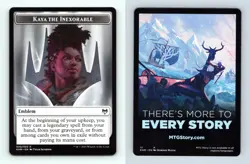 Kaya The Inexorable #20/23 MTG Kaldheim Emblem 2021 TCG Card - Image 1