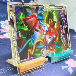Pokemon Card Rayquaza & Deoxys LEGEND 074/080 075/080 1st ED Holo Japanese [B++] - Image 5