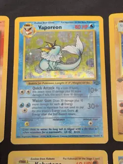 Vintage Holo Rare Pokemon Card Lot WOTC 1999 Base Set, Jungle, Fossil - MP/HP - Image 3