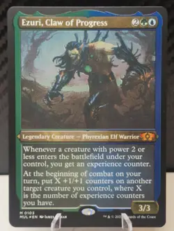 Ezuri, Claw of Progress - Foil Etched MUL NM MTG - Image 1