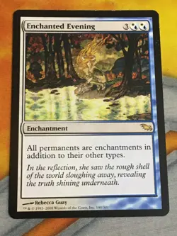 D1157 MAGIC GATHERING SHADOWMOOR ENCHANTED EVENING #140 HP-DMG R MTG - Image 1
