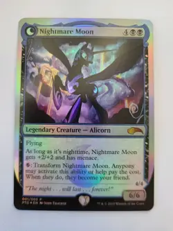 Nightmare Moon Princess Luna Foil Ponies The Galloping NM ENG MTG - Image 1