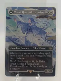 Venat, Heart of Hydaelyn #0329 (Borderless) Final Fantasy MTG Regular NM - Image 1