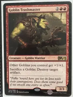 Goblin Trashmaster Core Set 2019 Mtg Magic The Gathering Regular - Image 1