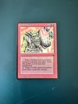 MtG Goblin Wizard: The Dark LP ACTUAL PHOTOS! - Image 1