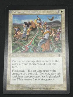 Magic the Gathering MTG Prismatic Strands White Judgment Common - Image 1