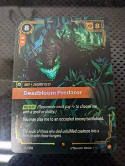 Deadbloom Predator - Riftbound Origins - OGN 161/298 - Near Mint - Image 2