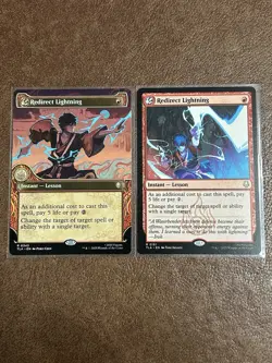 Redirect Lightning MTG Avatar Last Airbender Showcase Rare 343 + Regular Lot New - Image 1