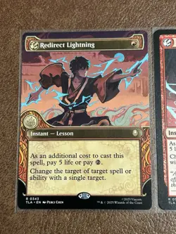 Redirect Lightning MTG Avatar Last Airbender Showcase Rare 343 + Regular Lot New - Image 2