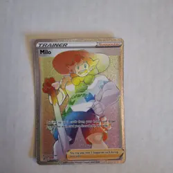 Milo (Secret) 201/192 Swsh02: Rebel Clash Holo Pokemon TCG - NM - Image 1