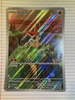 Pokemon TCG Victini 208 Jumbo Black Star Promo Card NM Condition - Image 1