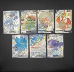 Pokemon TCG Full Art Mixed Lot Of 7 Near Mint/NM Condition - Image 1