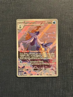 Pokemon TCG: Samurott 107/086 - White Flare IR- NM/M - Image 1