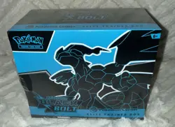 Black Bolt Pokemon Center Elite Trainer Box (PC ETB)- Imperfect Plastic Wrapper - Image 1