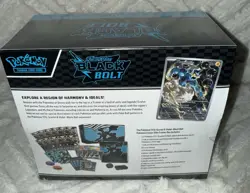 Black Bolt Pokemon Center Elite Trainer Box (PC ETB)- Imperfect Plastic Wrapper - Image 4
