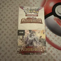 Pokemon TCG Scarlet & Violet Paldea Evolved Half Booster Box 18 Packs (sealed) - Image 2