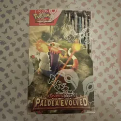 Pokemon TCG Scarlet & Violet Paldea Evolved Half Booster Box 18 Packs (sealed) - Image 5