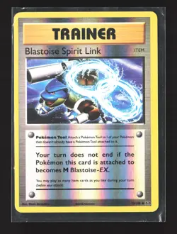 Pokemon XY - Evolutions #73/108 Reverse Holo Blastoise Spirit Link - Image 1
