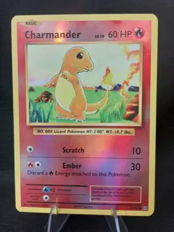 Charmander 9/108 - Reverse Holo XY Evolutions Pokemon TCG 2016 - NM/LP - Image 1