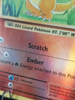 Charmander 9/108 - Reverse Holo XY Evolutions Pokemon TCG 2016 - NM/LP - Image 4