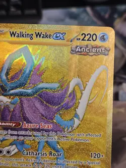 Walking Wake ex - 215/162 - Temporal Forces Hyper Rare Pokemon DMG Pics - Image 5
