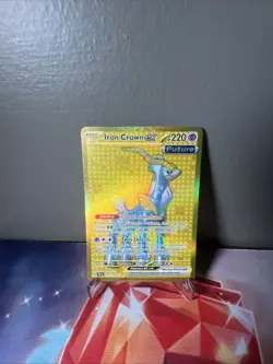 Iron Crown ex - 216/162 - Temporal Forces Hyper Rare - NM - Pokemon - Read Desc. - Image 1
