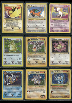 Vtg Pokemon Card Collection Lot Base Set 1st Edition Promo Binder Holos WOTC - Image 1