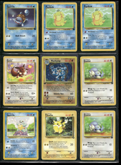 Vtg Pokemon Card Collection Lot Base Set 1st Edition Promo Binder Holos WOTC - Image 3