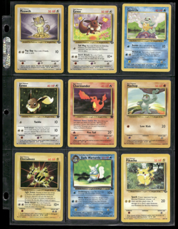 Vtg Pokemon Card Collection Lot Base Set 1st Edition Promo Binder Holos WOTC - Image 3