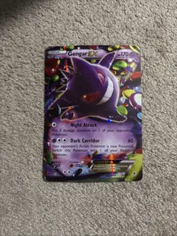 Pokemon TCG Gengar EX 34/119 Jumbo Promo Card 2014 Oversized - Image 1
