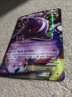 Pokemon TCG Gengar EX 34/119 Jumbo Promo Card 2014 Oversized - Image 3