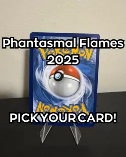 Phantasmal Flames 2025, Holo Rare, Reverse H, IR - Choose Your Card! Pokemon TCG - Image 1