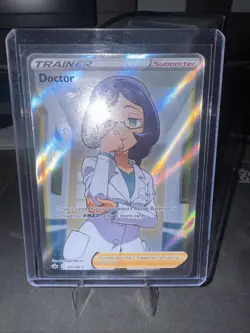 Pokemon Doctor Chilling Reign Ultra Rare Full Art Holo Card 190/198 NM Condition - Image 1