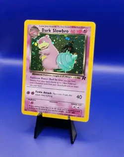 Dark Slowbro 12/82 Team Rocket Set Holo Rare Pokemon Card Nintendo TCG WOTC NM - Image 3