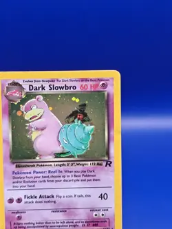 Dark Slowbro 12/82 Team Rocket Set Holo Rare Pokemon Card Nintendo TCG WOTC NM - Image 5