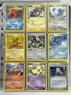 Pokemon Card Collection VTG Binder Holo Rare 1st E-Reader WoTC Smeargle Blaziken - Image 1