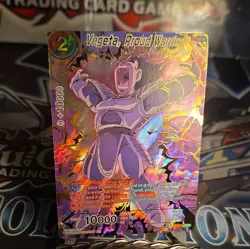 Dragon Ball Super Card Game Vegeta, Proud Warrior Ultimate Squad BT17-132 SPR - Image 1