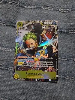 Roronoa Zoro ST29-014 Parallel Starter Deck Promo One Piece Card English - Image 1