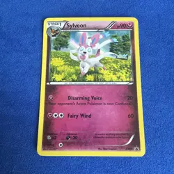 Pokemon Sylveon TCG Holo Promo Card XY XY04 Promo MP Condition - Image 1