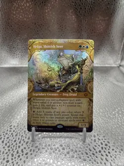 Helga, Skittish Seer (Showcase) Bloomburrow Mythic Rare Card Foil - Image 1