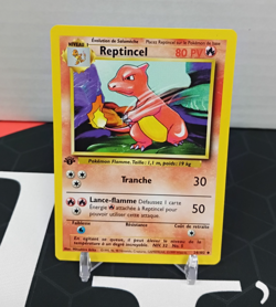 Charmeleon Base Set French 24/102 NM Regular Pokemon Card TK - Image 1