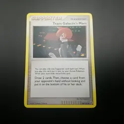 TEAM GALACTICS MARS 126/132 - NON-Holo - SECRET WONDERS - 2007 Pokemon Card - NM - Image 1