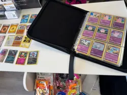 Pokemon Card Lot Binder + Bulk ~250-350 Cards | Holos, V, ex | 2020-2023 - Image 3