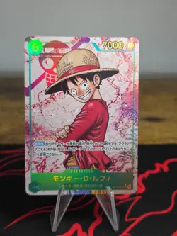 ONE PIECE Card Monkey D Luffy SEC OP13-118 Carrying on His Will JP - Image 1