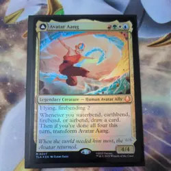 Avatar Aang FOIL 0207 MTG Avatar: TLA Nm/M - Image 1
