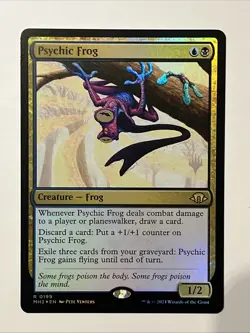 Magic The Gathering: Psychic Frog - #0199 FOIL - MTG - Image 1