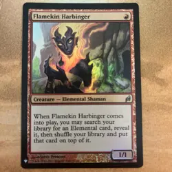 Flamekin Harbinger Lorwyn list MTG FOIL LP - Image 1