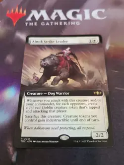 Mtg. Ainok Strike Leader. Extended Art. Tarkir: Dragonstorm. Pack Fresh - Image 1